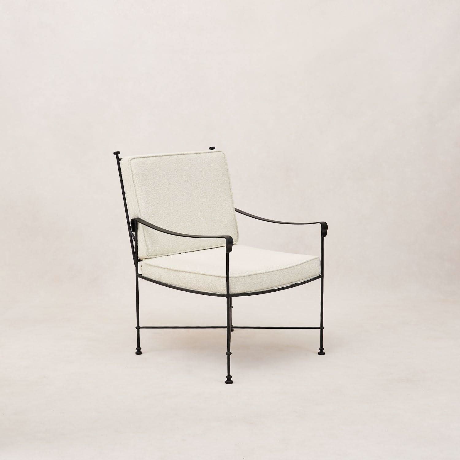 Outdoor Lounge Dining Chair - Boucle - what truly sets this chair apart is its unique design - the frame was thoughtfully designed to stand...