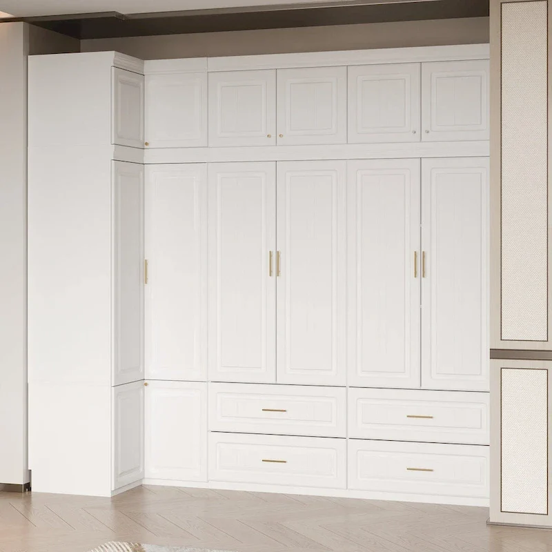 Closet Organizatin Armoires Wardrobes Hanging 4 Drawers Large Storage