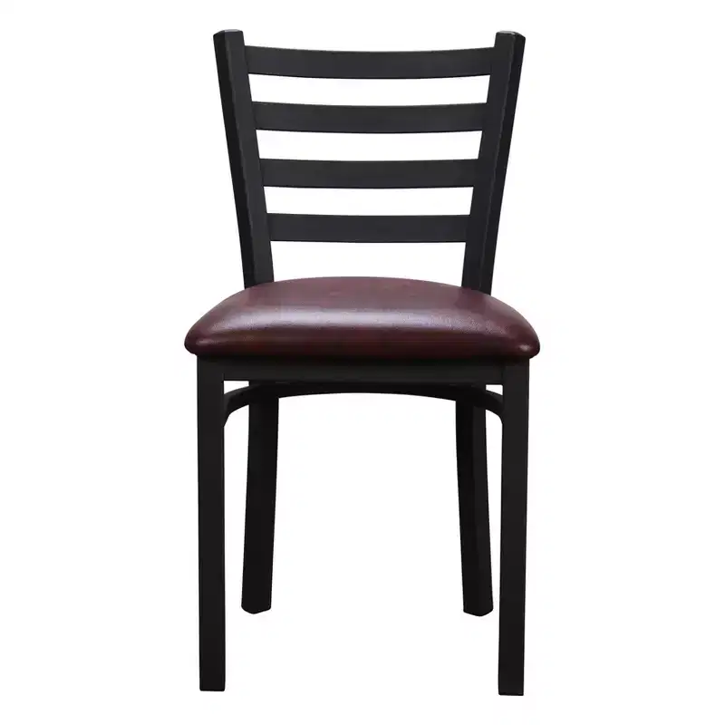 Set of 2 Baxter Metal Side Chairs - Linon