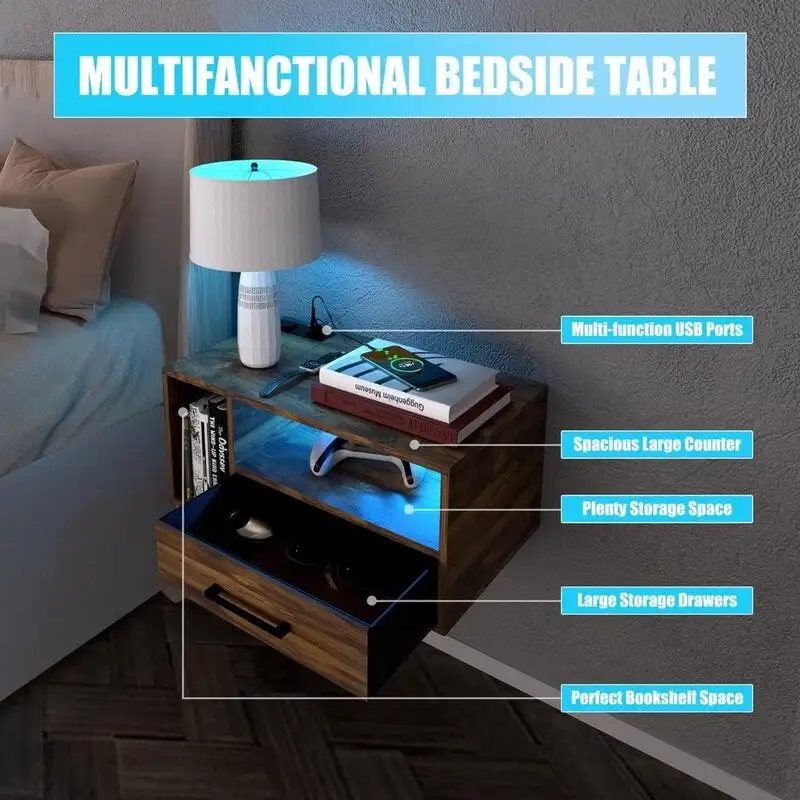 Floating Nightstand