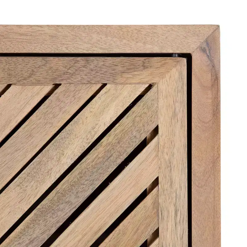 Tall 2 Door Bath Cabinet Natural