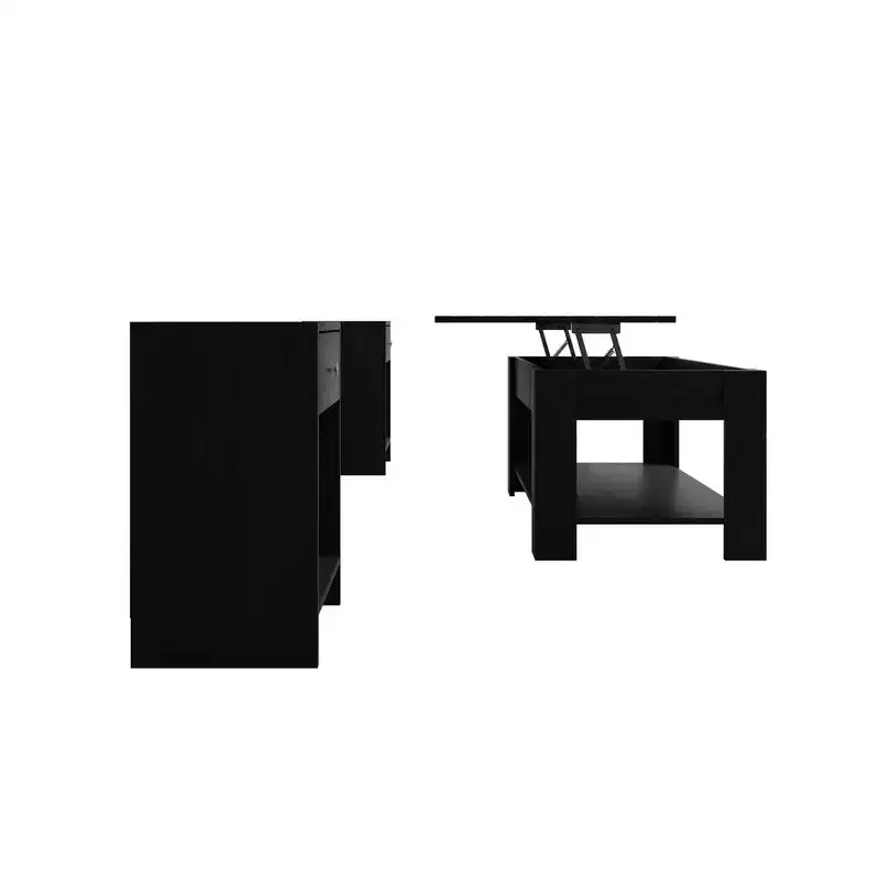 Home Design Magnolia 3 Piece Coffee Table Set