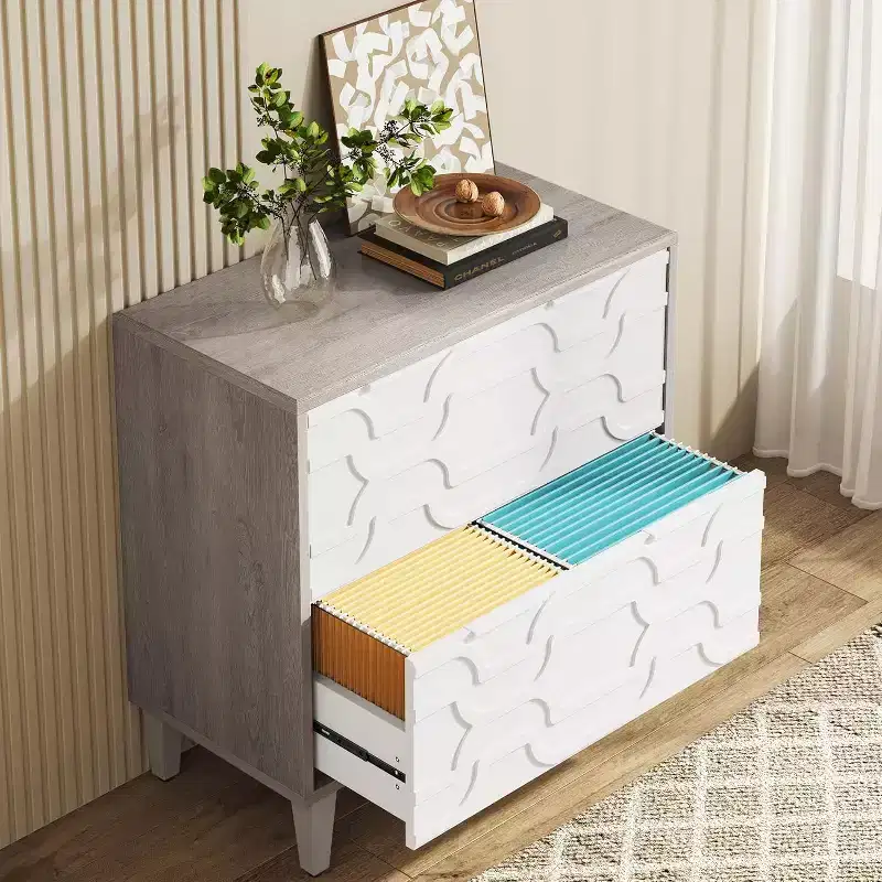 2 Drawer Lateral File Cabinet, Office Filing Cabinet
