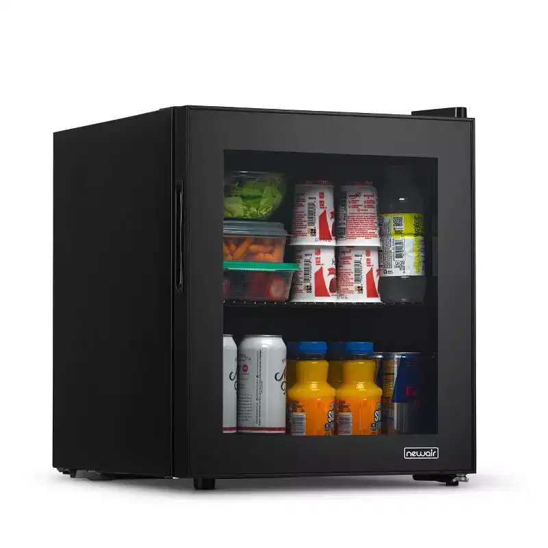Newair 60-Can Freestanding Black Beverage Fridge - 16.75
