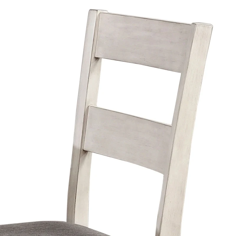 The Gray Barn Lyndale Farmhouse White Dining Chairs (Set of 2)