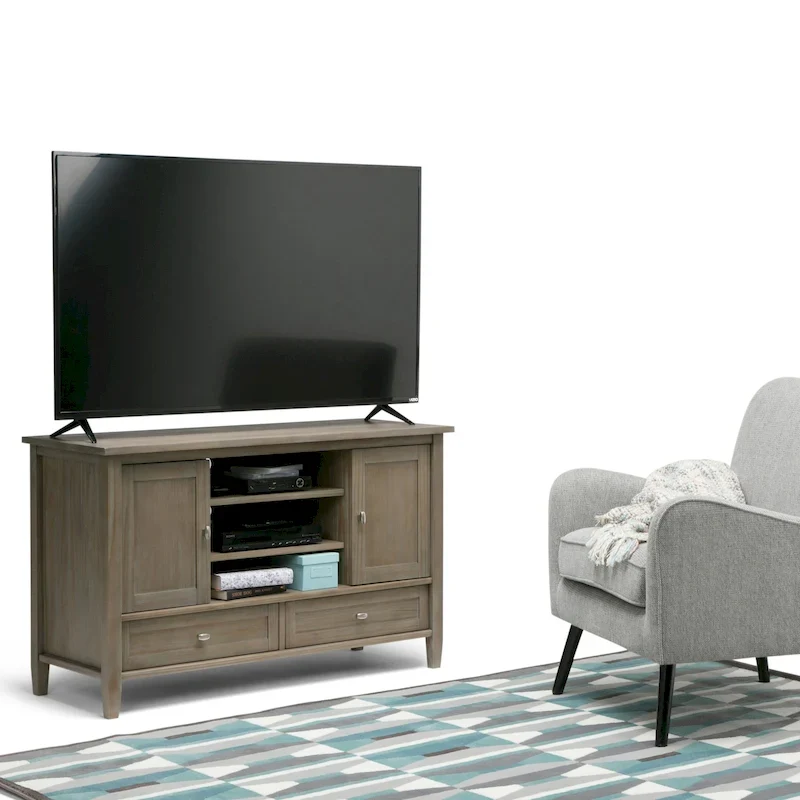 Transitional TV Media Stand For TVs up to 50 inches