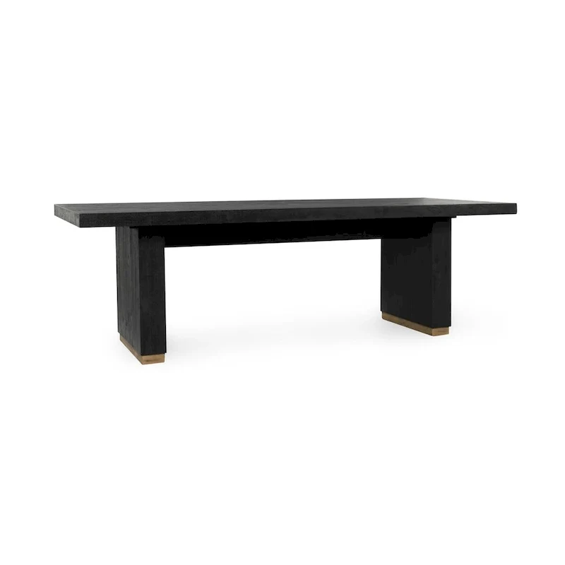 Classic Home Lynx 94 Reclaimed Pine Wood Dining Table - 94Wx40Dx30H
