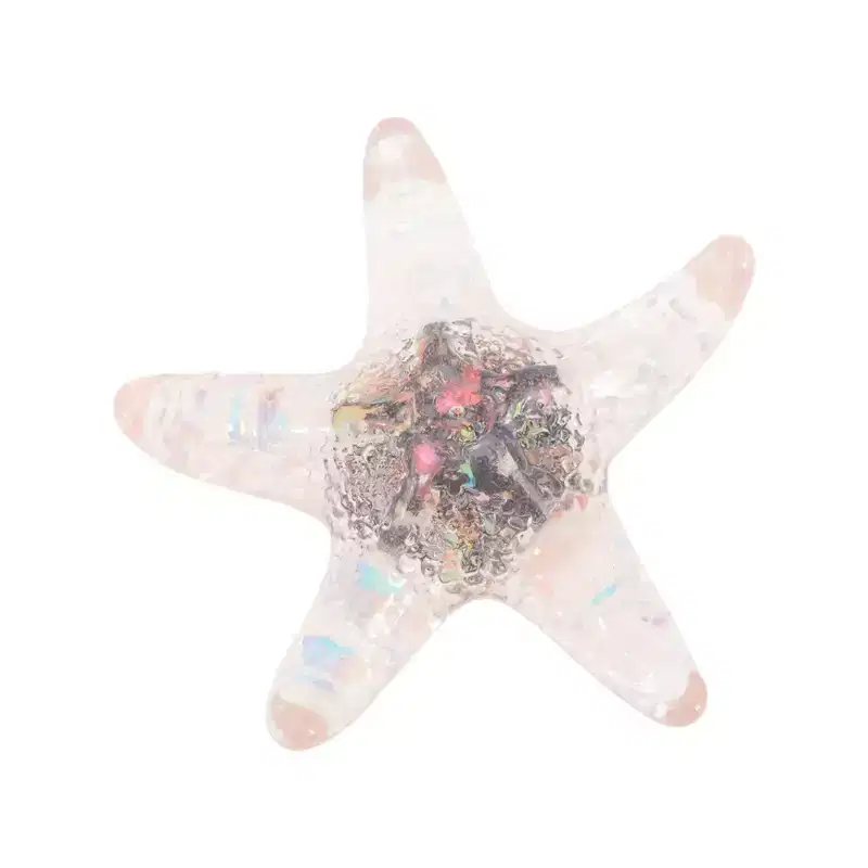 Unique Bargains Magnetic Fridge Magnet Irregular Shape Large Crystal Sea Star 1 Pc
