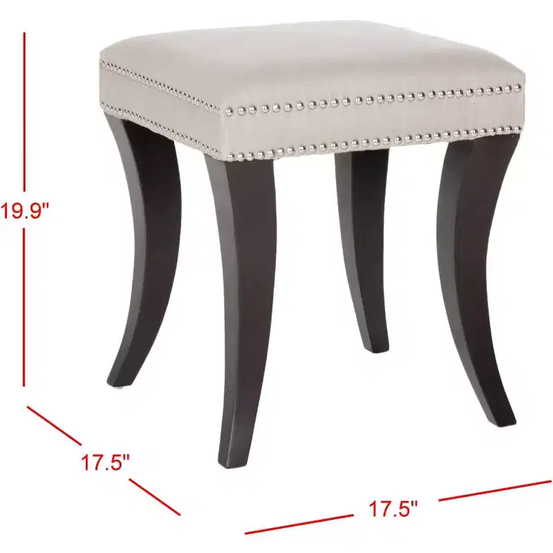 Diva Ottoman - MCR4616 - Taupe - Safavieh