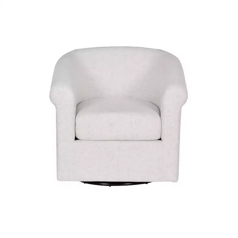 Powell Monahan Swivel Chair Bone