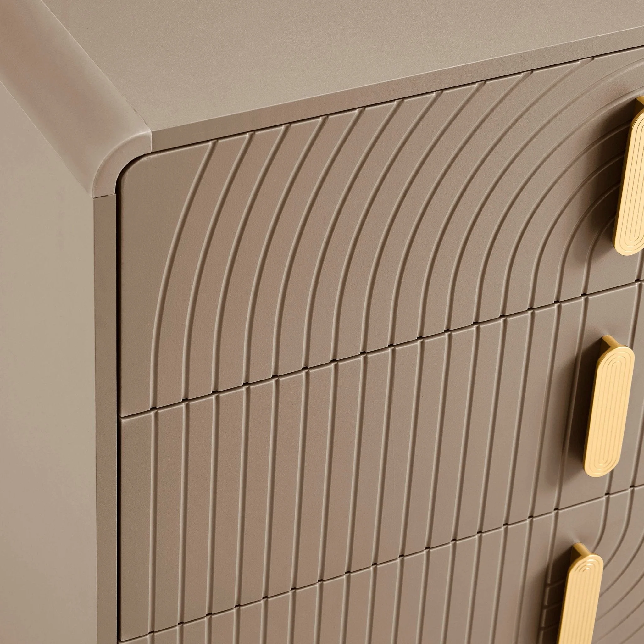 3 Drawer Chest - Taupe