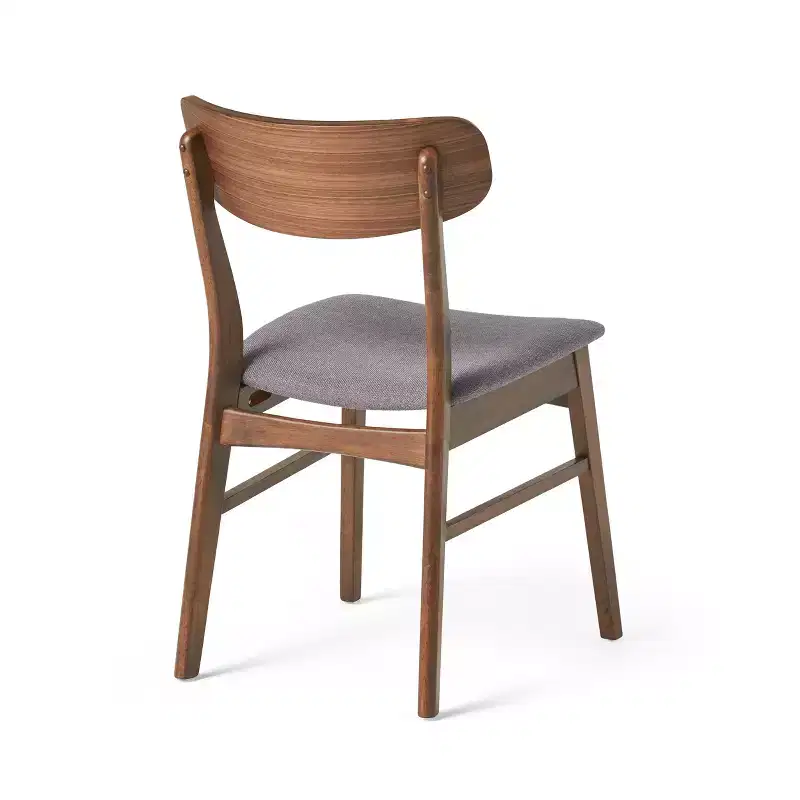 Christopher Knight Home Fausett Mid Century Modern Fabric Upholstered Wood 5 Piece Dining Set