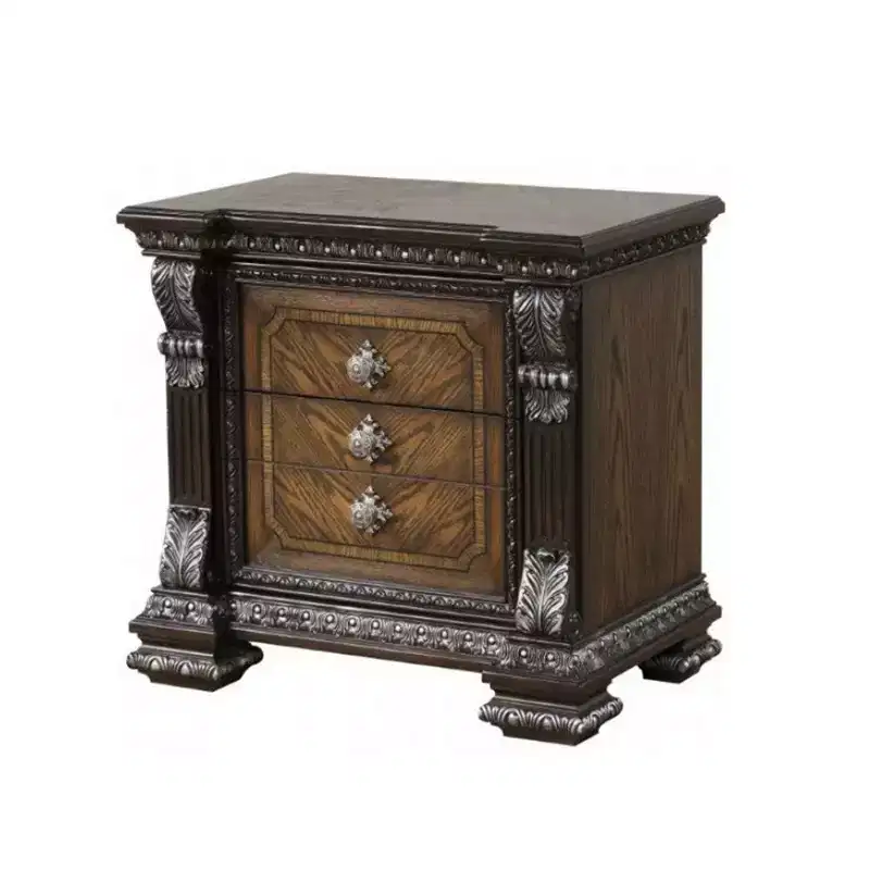 Royal Hampton Nightstand, Hidden Drawer USB A-C, 30 Inch