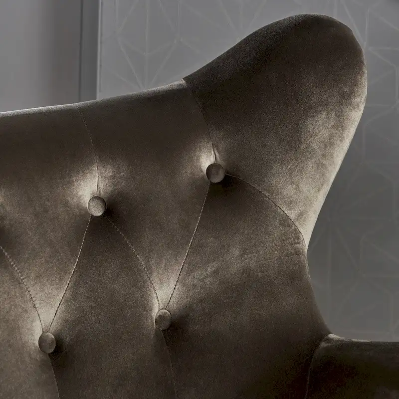 Alyssa Mid-century Upholstered Arm Chair by Christopher Knight Home - 30.25D x 34.25W x 39.75H