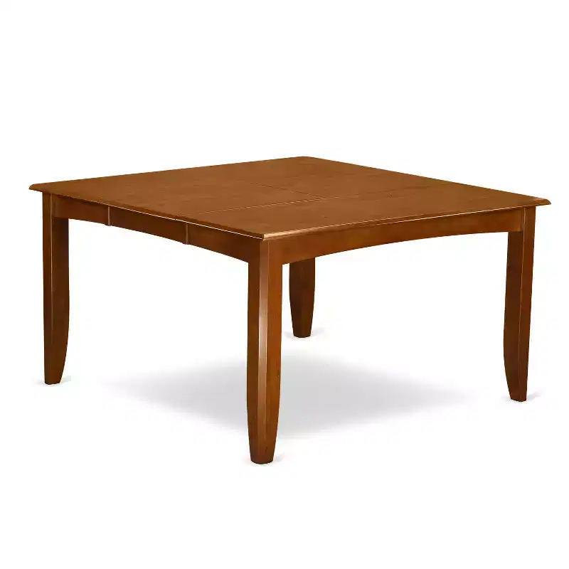 HomeStock Belmont Dining Room Set-Dining Table And Chairs, Saddle Brown