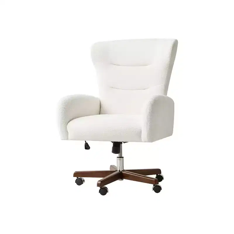 Office Chair with Adjustable Height and Curved Armrests