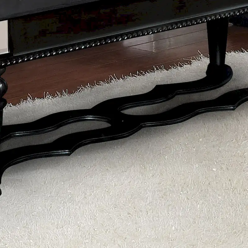 Zeln Traditional Fabric Tufted Upholstered Accent Bench by Furniture of America