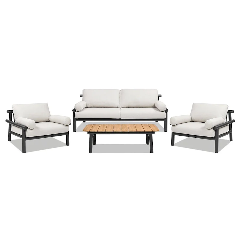 Zara 4-Piece Patio Conversation Set