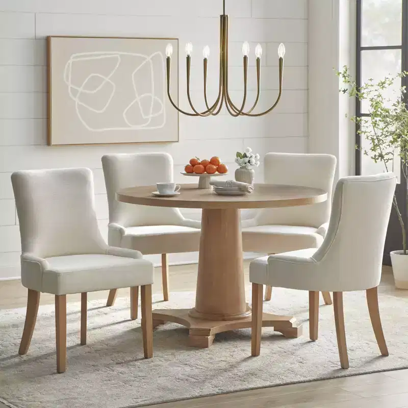 Buylateral Atwood Round Pedestal Base Dining