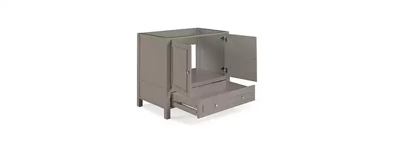 36" Williamsburg Vanity Cabinet Gray - Alaterre Furniture