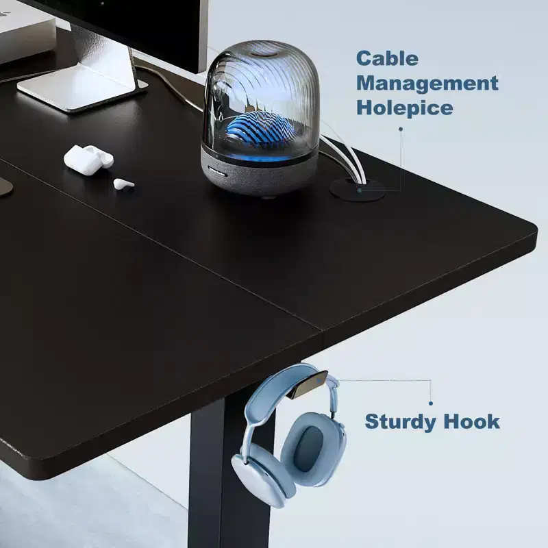 Sweetcrispy 55 Wide Height Adjustable Standing Desk