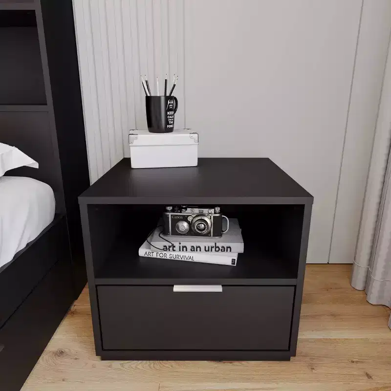 Nexera Hunter 1 Drawer Nightstand