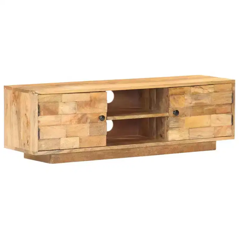 CHARMMA TV Cabinet 45.7x11.8x13.8 Solid Mango Wood