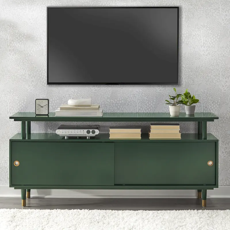 Mid-Century Modern Wood TV Stand