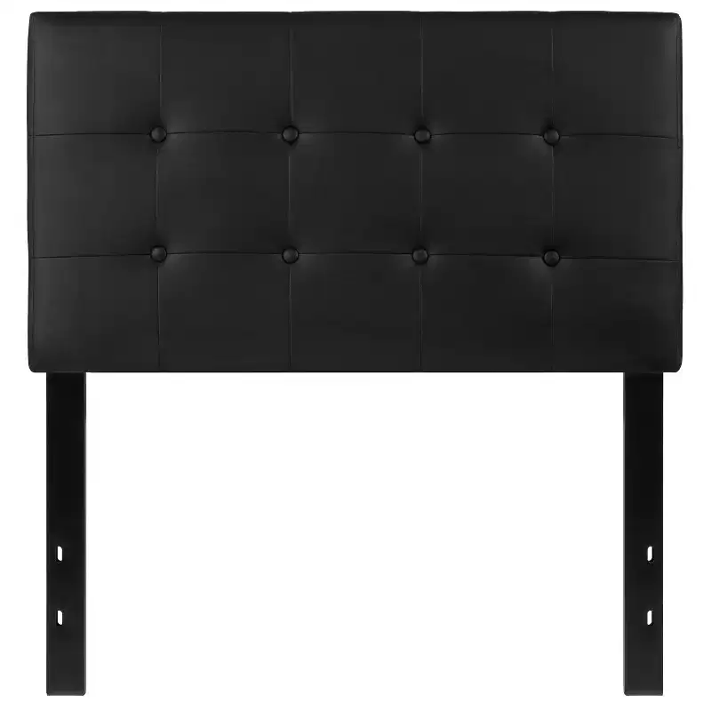 Emma and Oliver Button Tufted Upholstered Headboard