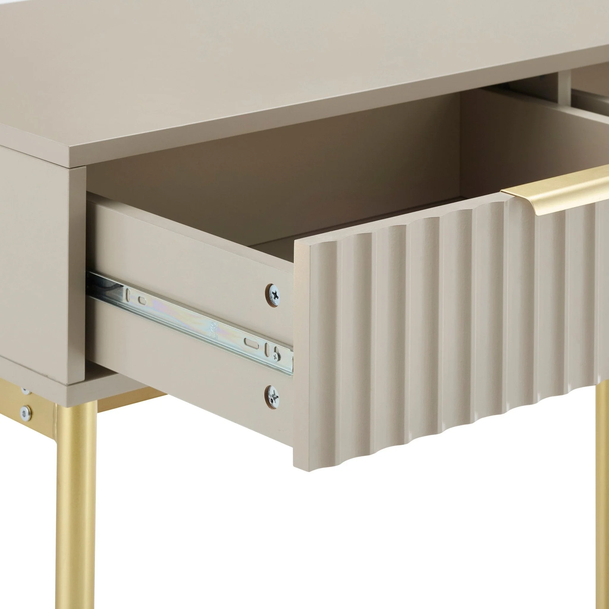 Dressing Table Console - Taupe