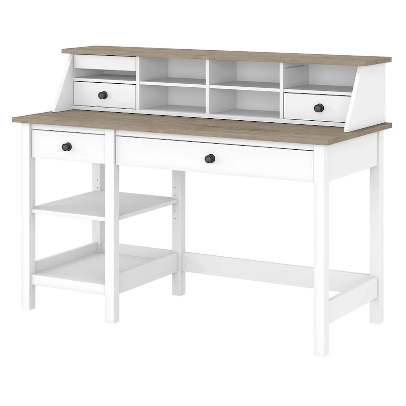 54W Computer Desk with Desktop Organizer