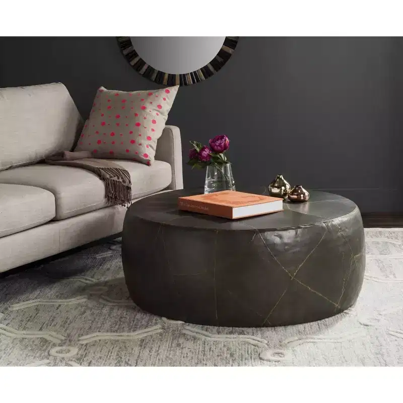 Vernice Coffee Table - Silver - Safavieh