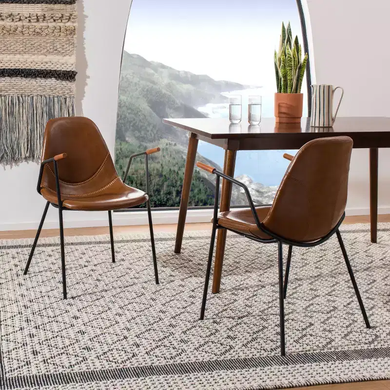 Tanner Mid-Century Dining Chair (Set of 2) - DCH3001 - Safavieh