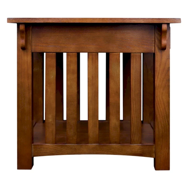 Leick Home 1 Drawer Transitional End Table