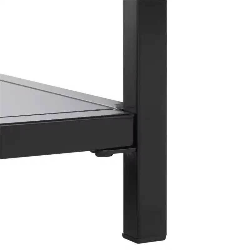 Hodge Metal 3 Shelf Accent Table - SFV9557 - Black - Safavieh Couture