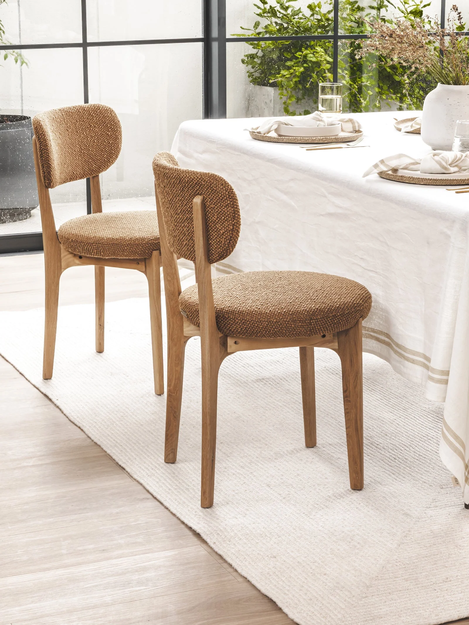 Solid Oak Dining Chair for Dining Room