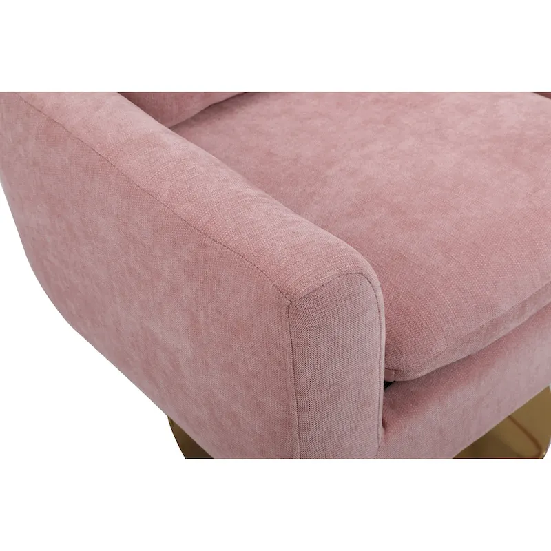 Mid-Century 360-degree Swivel Accent Chair