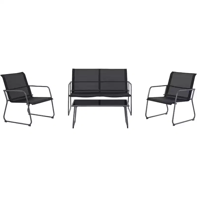 LAUSAINT HOME 4 Pieces Outdoor Patio Furniture