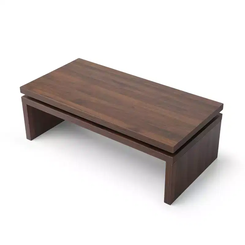 GDFStudio Enoch 47 Rectangle Firwood Coffee Table