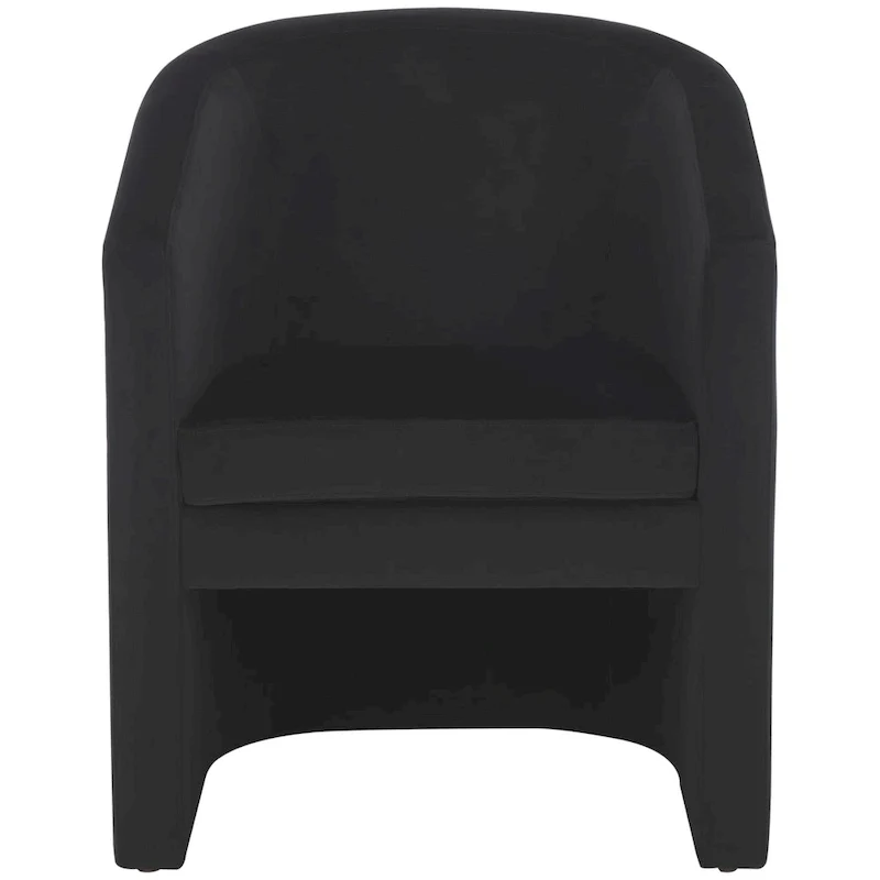 SAFAVIEH Theodosia Barrel Back Accent Chair (Fully Assembled) - W24 x D24 x H30 - 24Wx24Dx30H