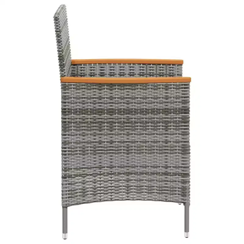 vidaXL Garden Chair Set of 2