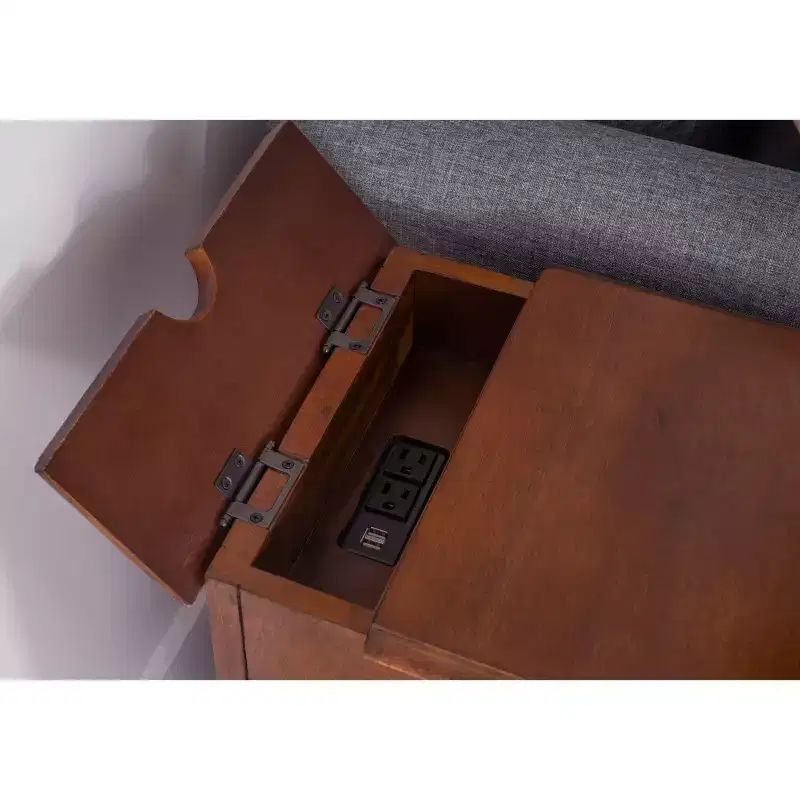 Felix Accent Table with USB Charging Station - Powell Company