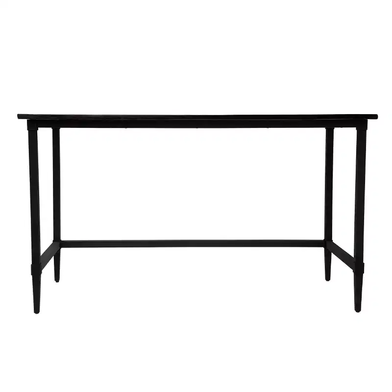 Reclaimed Wood Desk - Black