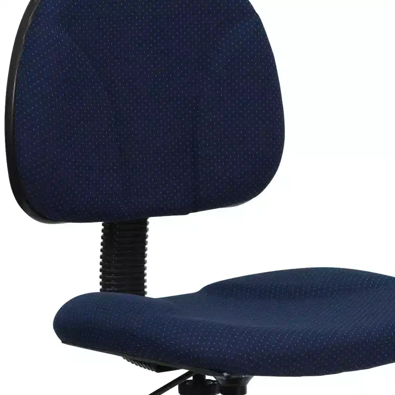 Adjustable Drafting Chair – Two Cylinder Heights, Mid-Back, Upholstered, 250 lb Capacity
