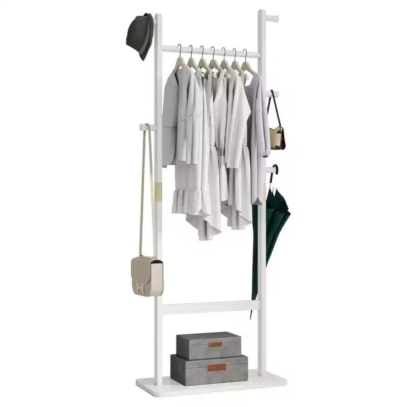 Coat Racks solid wood hanger 23.6* 11*70.8in Solid environmental protection easy to assemble beautiful can be placed in the bedroom/living room