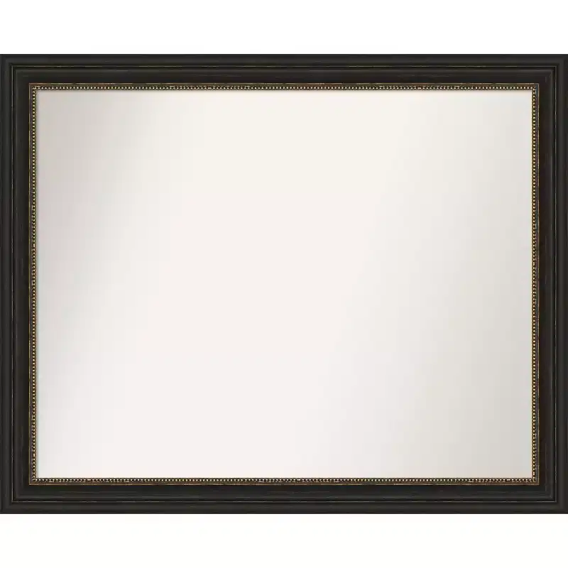 Non-Beveled Bathroom Wall Mirror 25.5 x 31.5 in.