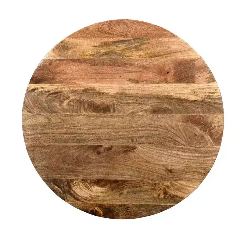 Royal Hampton Mango Wood Coffee Table In Round Shape
