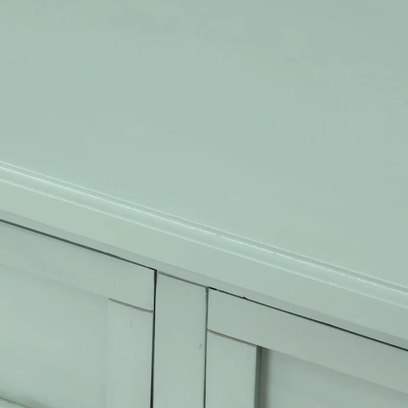 3-Drawer Console Table with Bottom Shelf