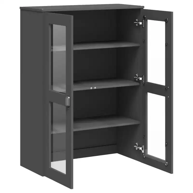 Wood Composite Highboard Cabinet 31.5''W x 43.3''H x 13.8''D