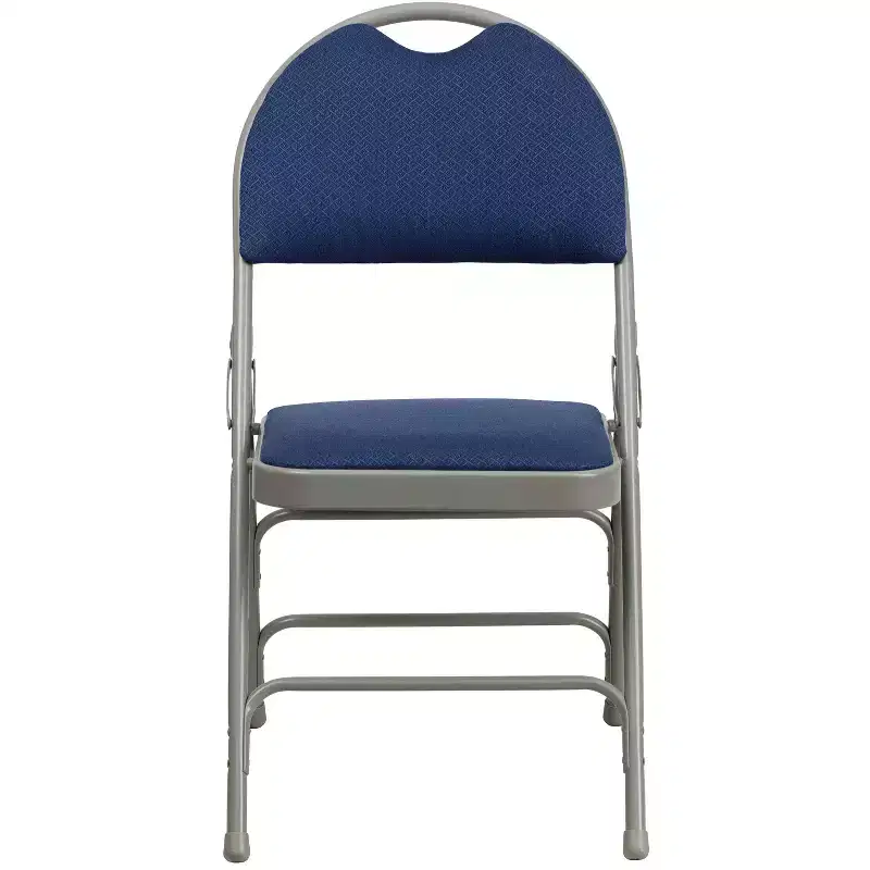 Emma and Oliver 2 Pack Home & Office Easy-Carry Party Events Padded Folding Chair
